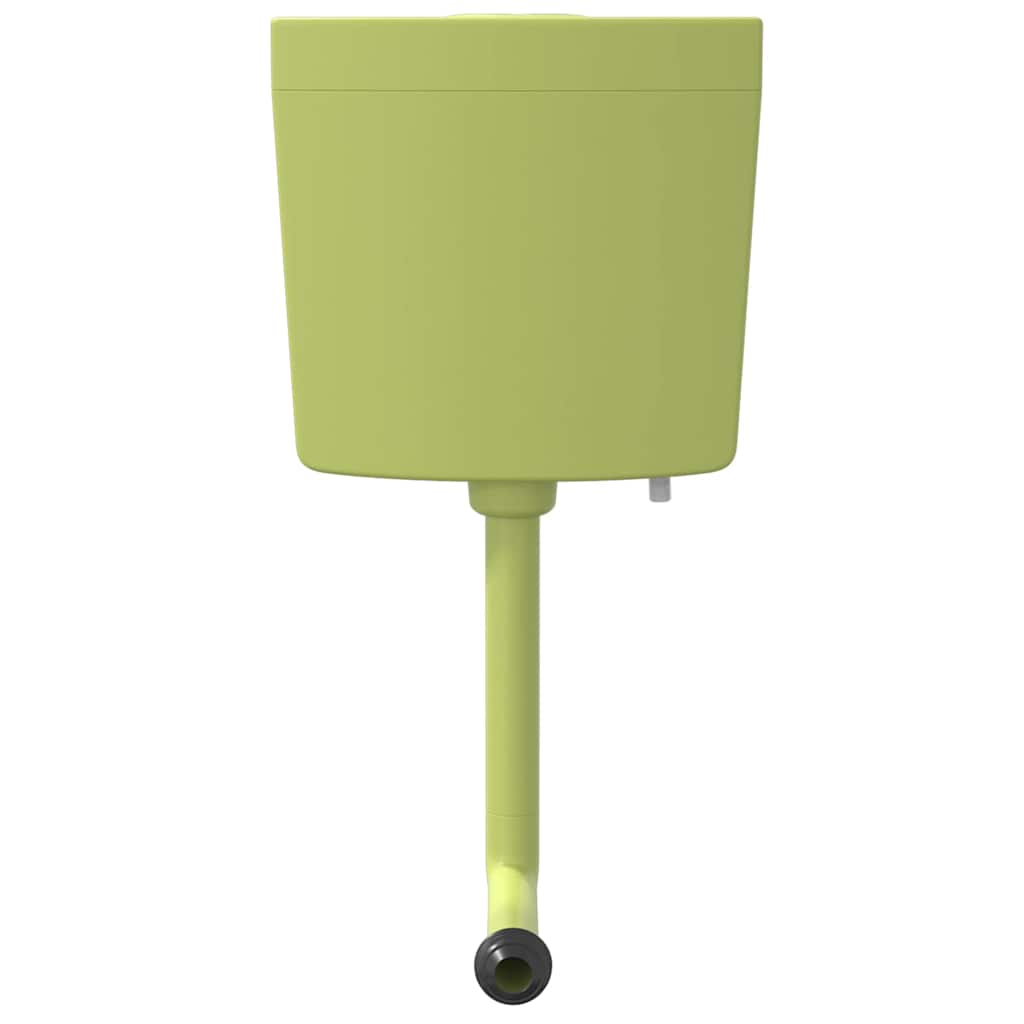 vidaXL Toiletstortbak met watertoevoer onderin 3/6 L wit