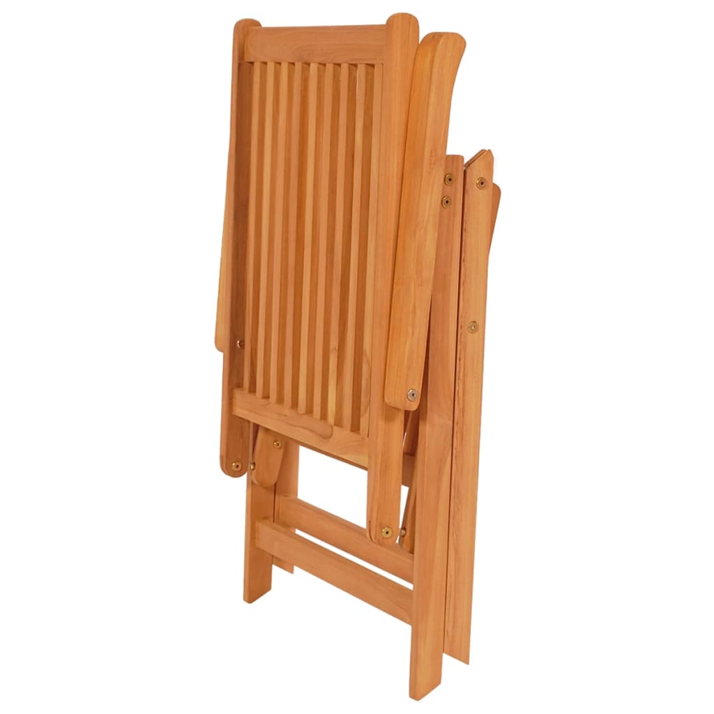 vidaXL Tuinstoelen 2 st met antracietkleurige kussens massief teakhout