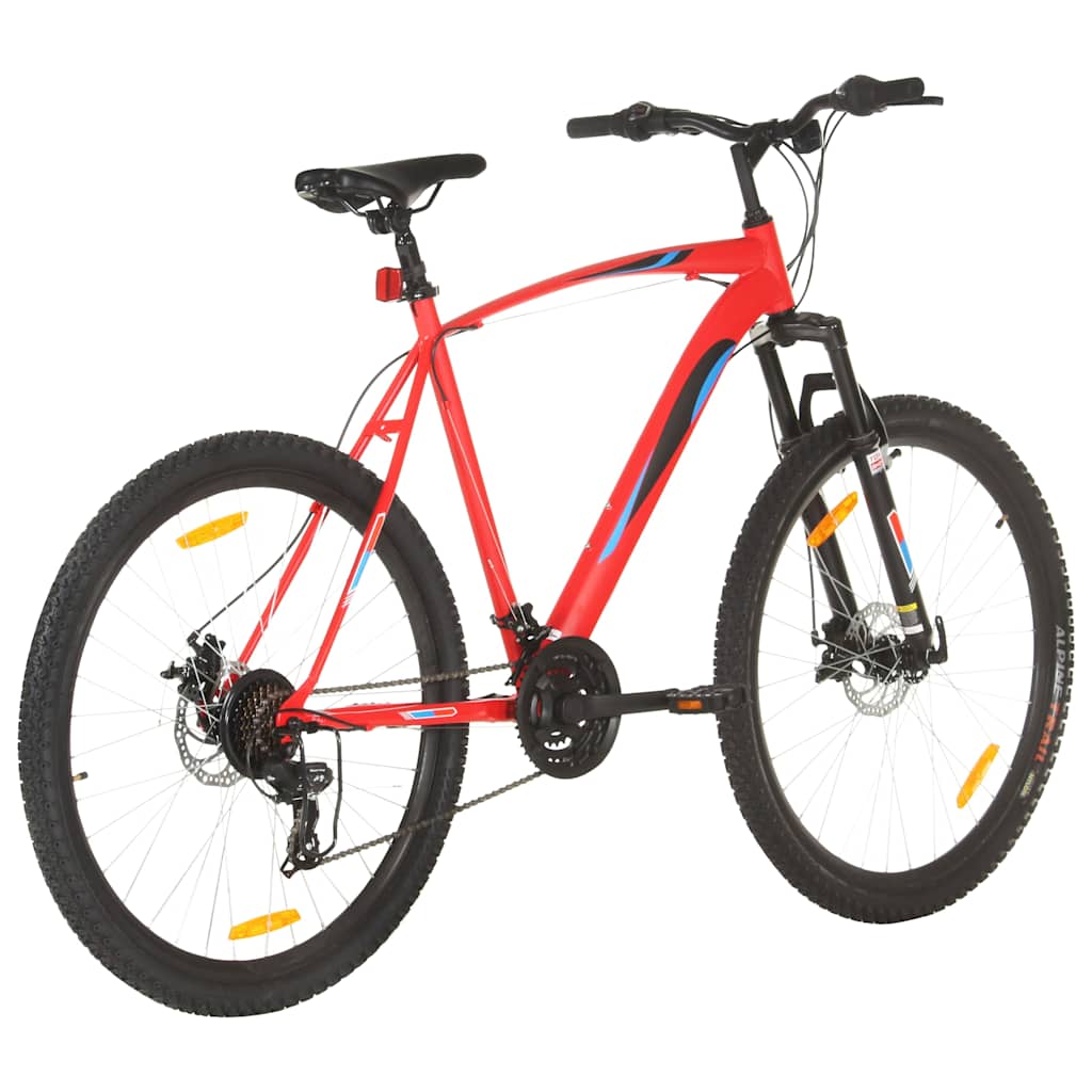 vidaXL 21-Speed Mountain Bike 29-inch Wheels 53 cm Frame Red