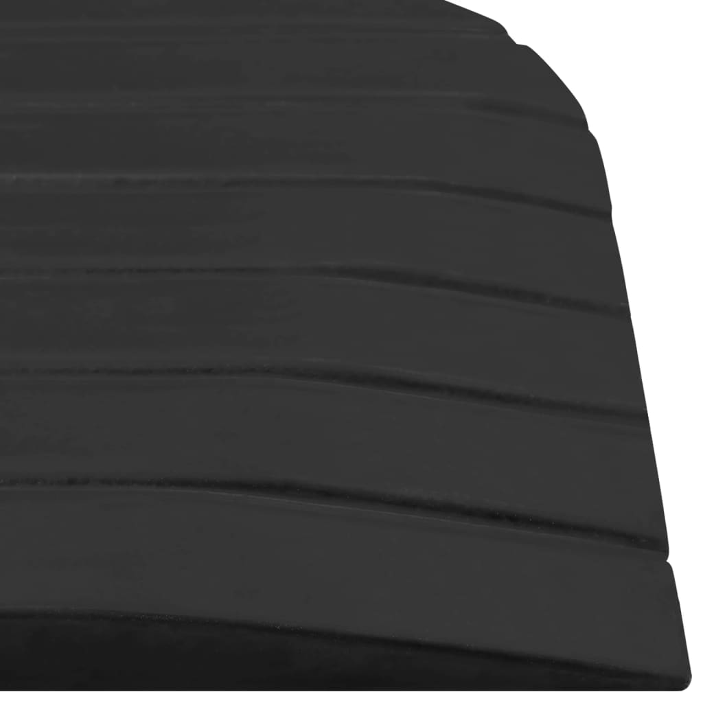 vidaXL Threshold Ramp 110x21x2.5 cm rubber