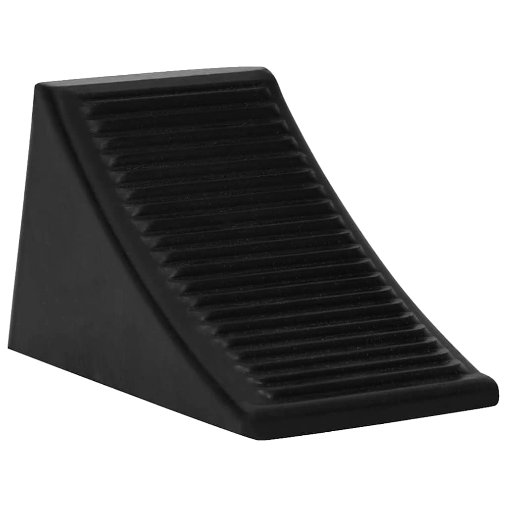 vidaXL Wheel Chocks 4 pcs 16x9x9 cm rubber