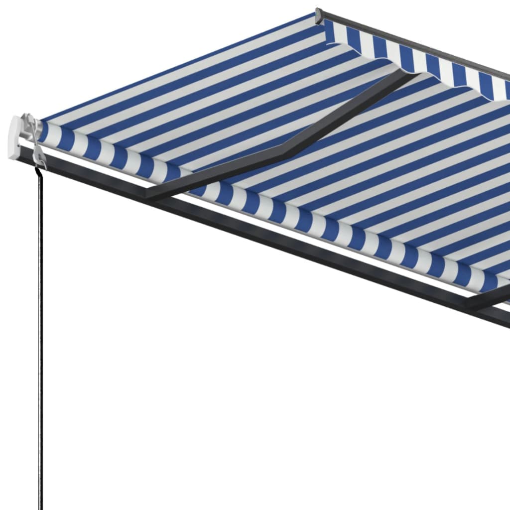 vidaXL Luifel vrijstaand handmatig uittrekbaar 300x250 cm antraciet