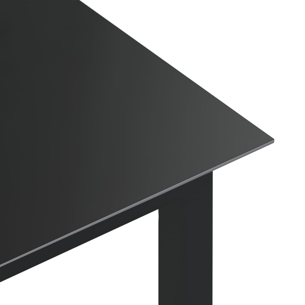 vidaXL 5-piece Garden Dining Set Aluminum Anthracite