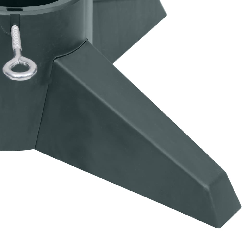 vidaXL Support de flèche 55,5x55,5x15 cm vert