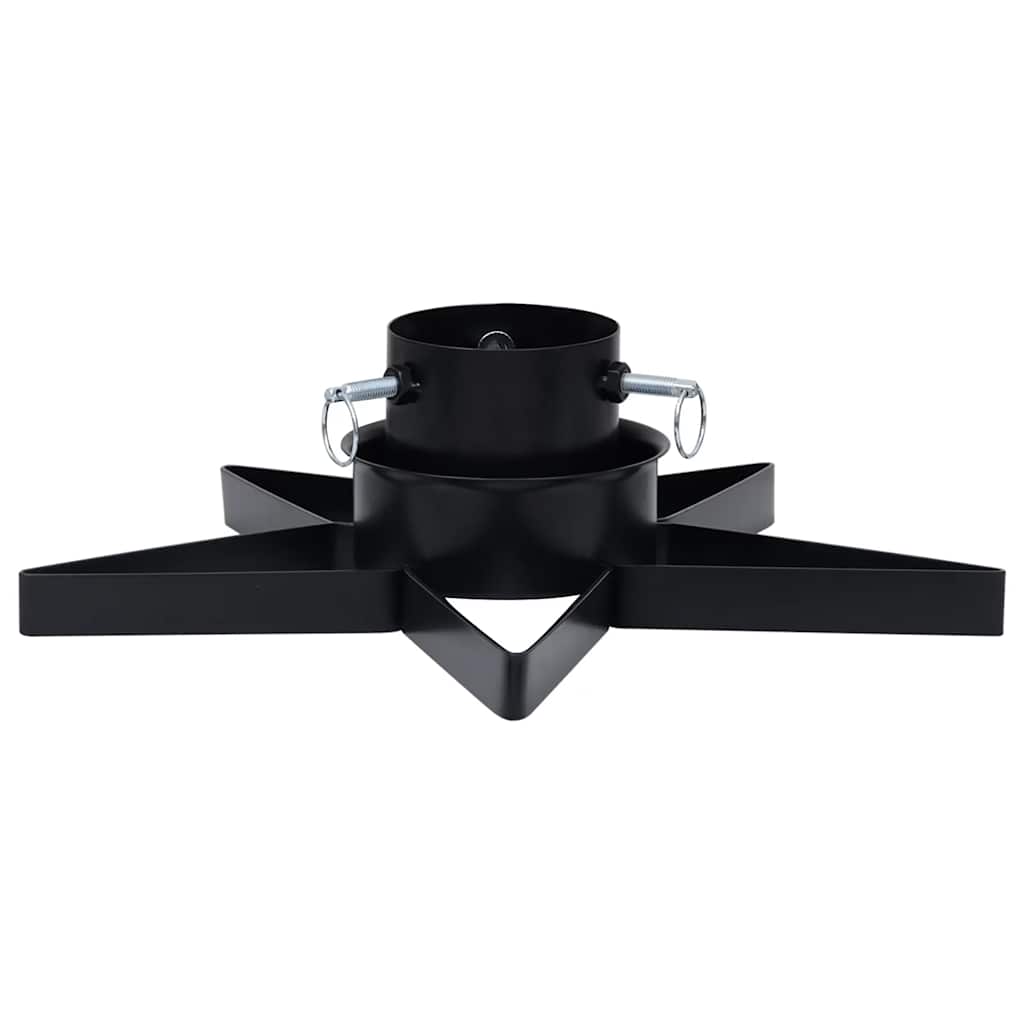 vidaXL Christmas Tree Stand 47x47x13.5 cm black