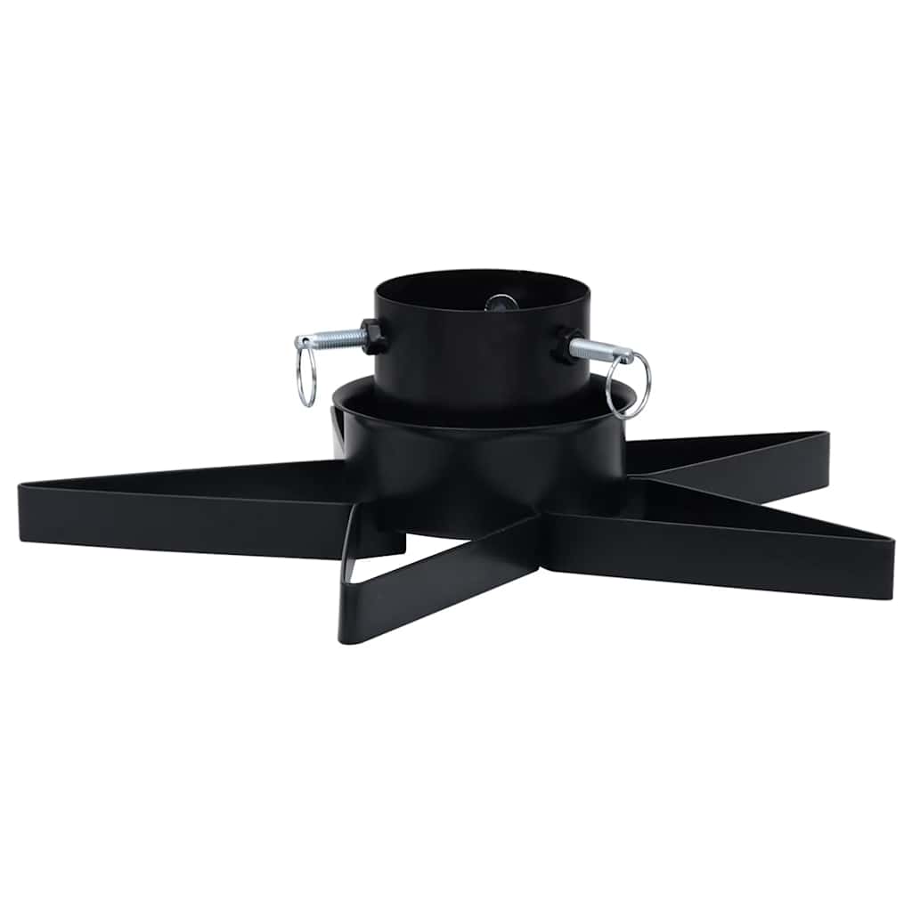 vidaXL Christmas Tree Stand 47x47x13.5 cm black