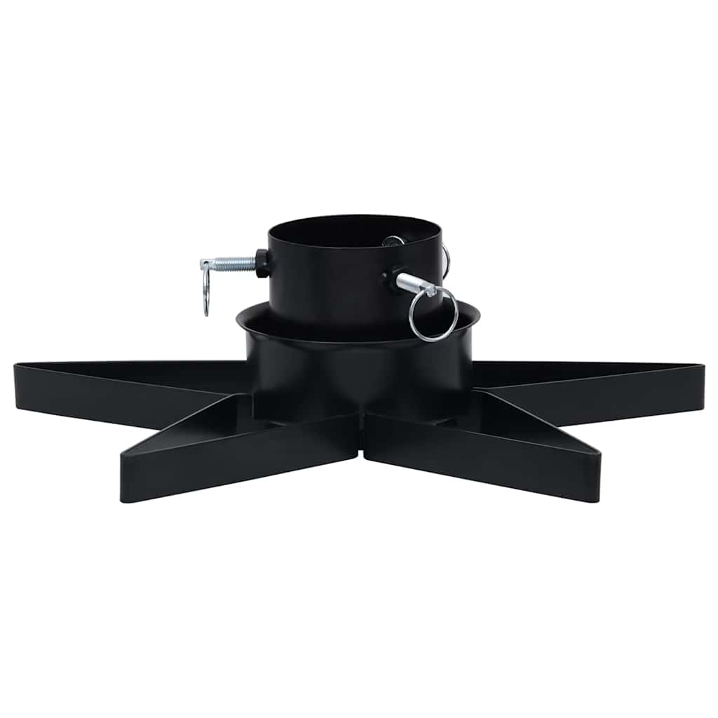 vidaXL Christmas Tree Stand 47x47x13.5 cm black