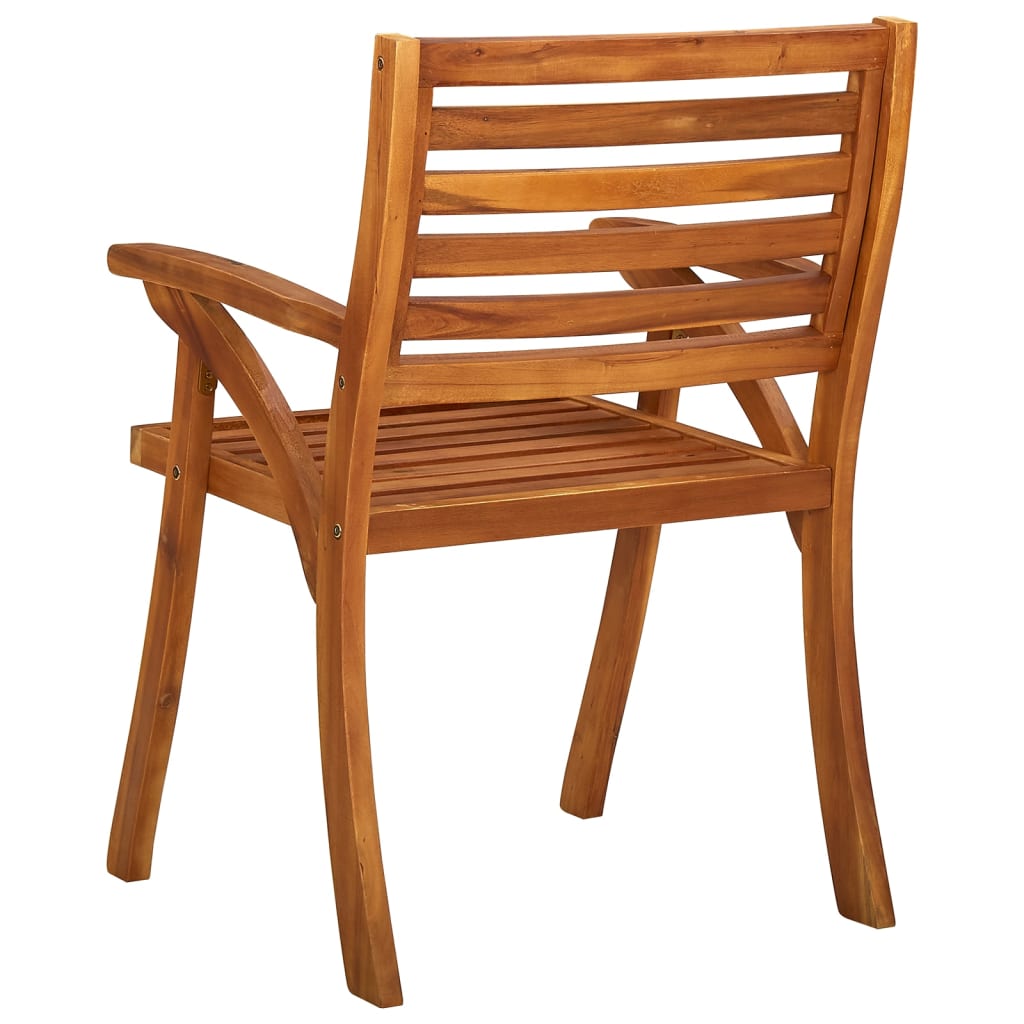 vidaXL Garden Chairs 6 pcs Solid Acacia Wood