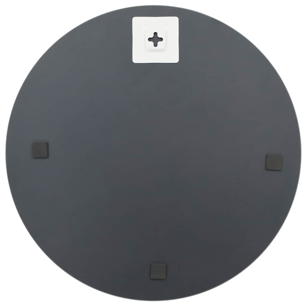 vidaXL Wall Mirror with LED Lights Round Glass