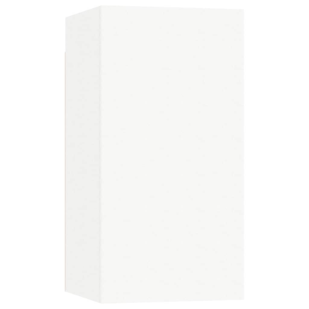 vidaXL 7-Piece TV Cabinet Set Engineered Wood White