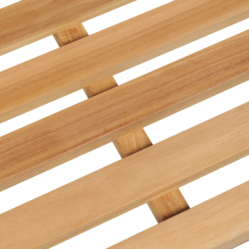 vidaXL Tuinbank 114 cm massief teakhout