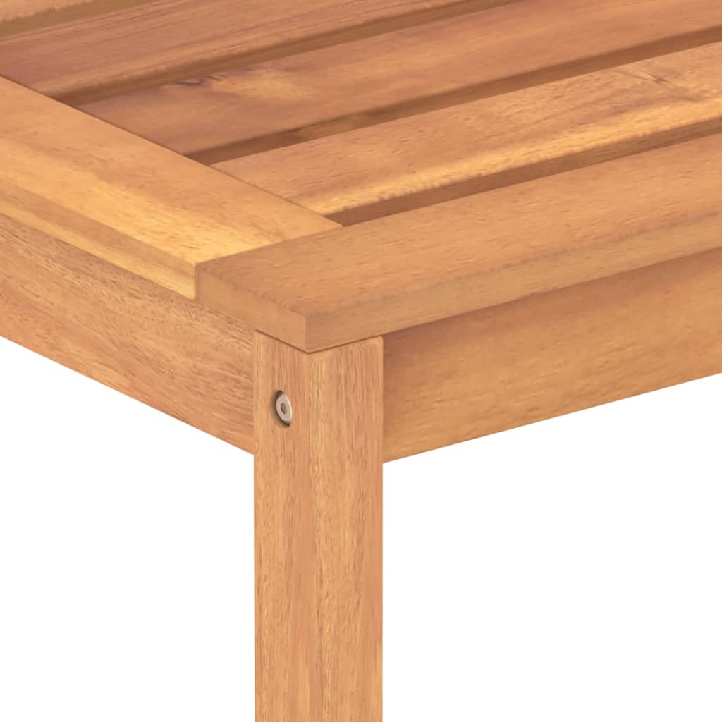 vidaXL Tuinbank 114 cm massief teakhout