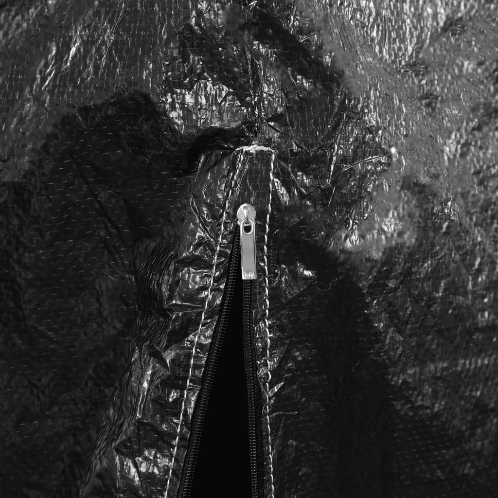 vidaXL Swing Chair Covers 2 pcs 10 eyelets 2 zippers 255x145x170 cm