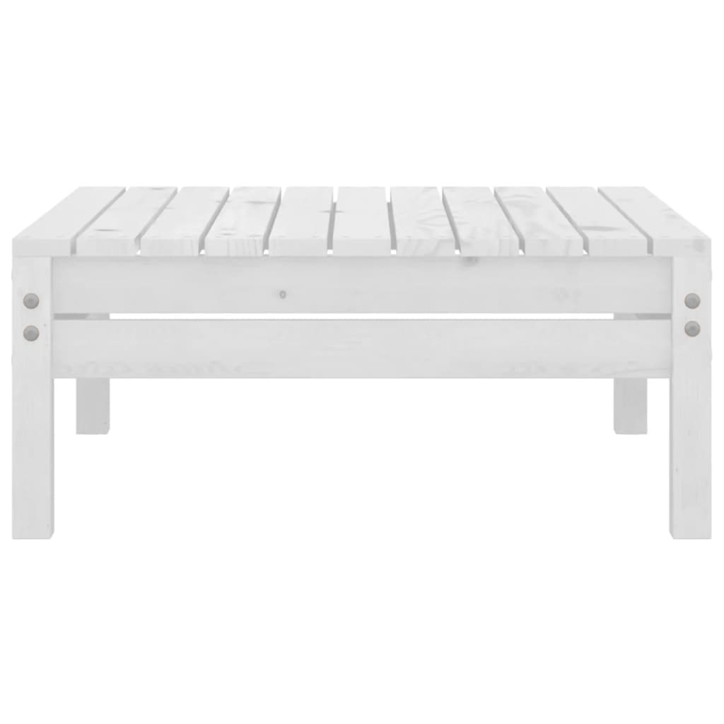 vidaXL 5-piece Lounge Set Solid Pine Wood White