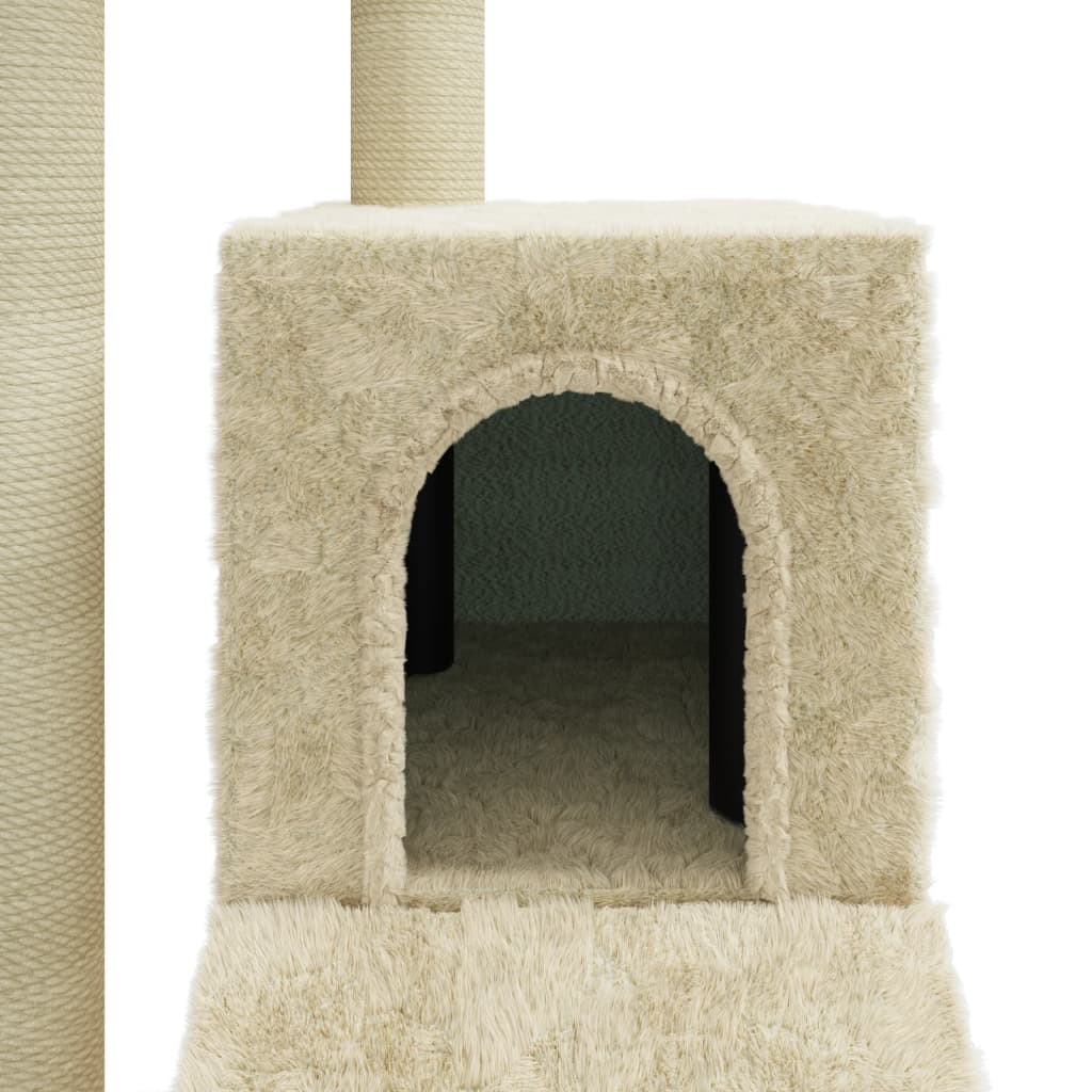 vidaXL Meuble de jardin avec palettes en sisal 92 cm crème jaune