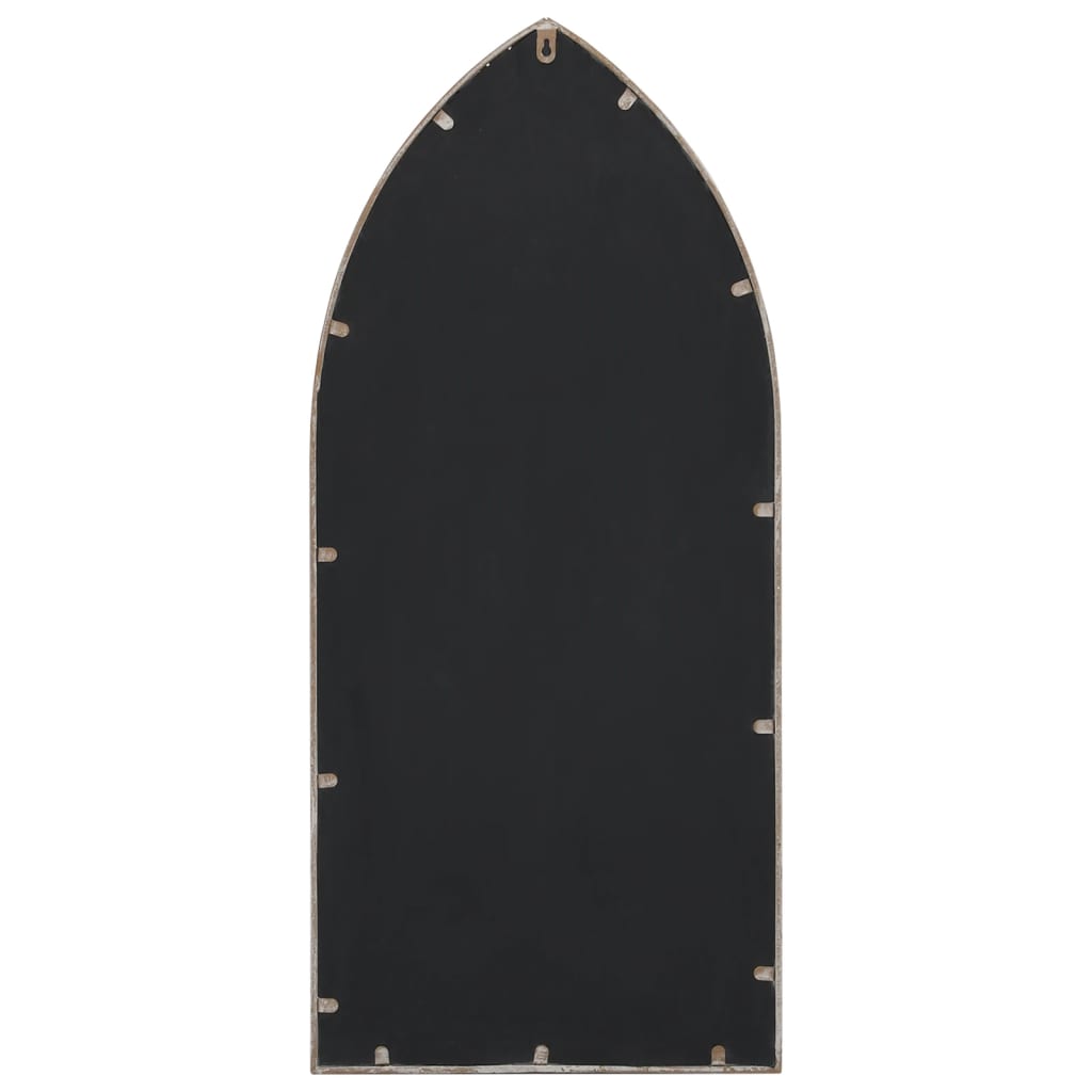vidaXL Mirror 100x45 cm Iron Sand-colored