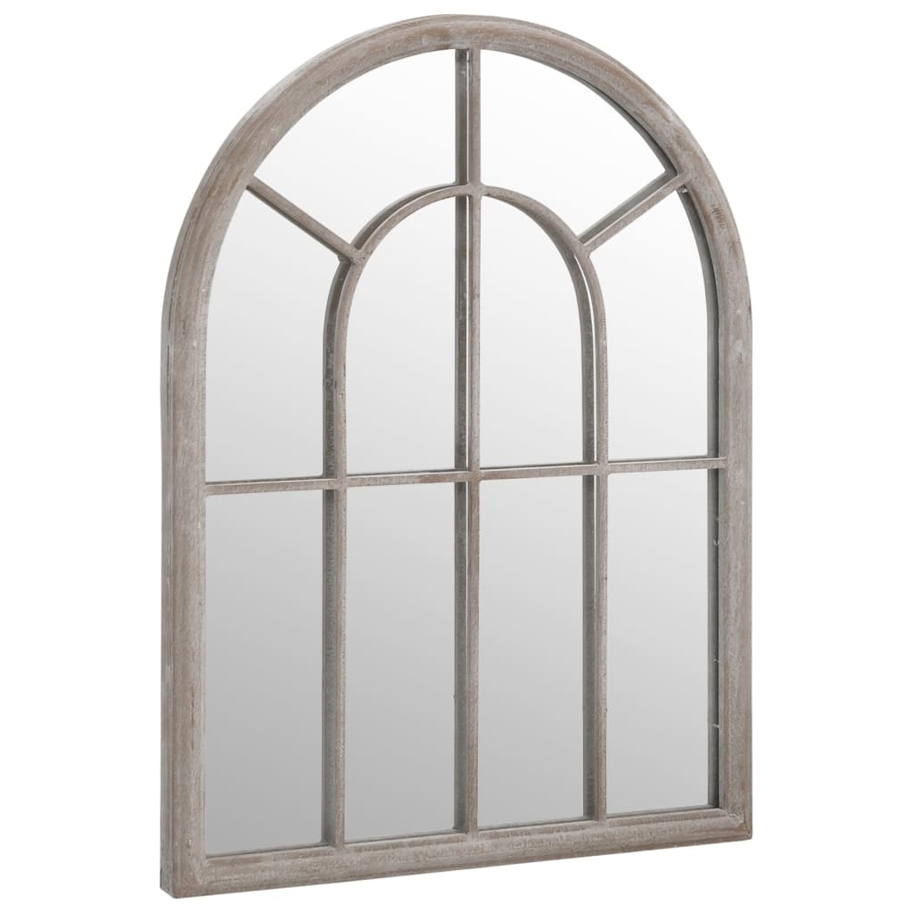 vidaXL Mirror 60x45 cm iron sand-coloured