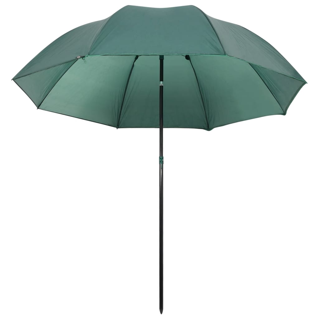 vidaXL Visparaplu 220x193 cm groen