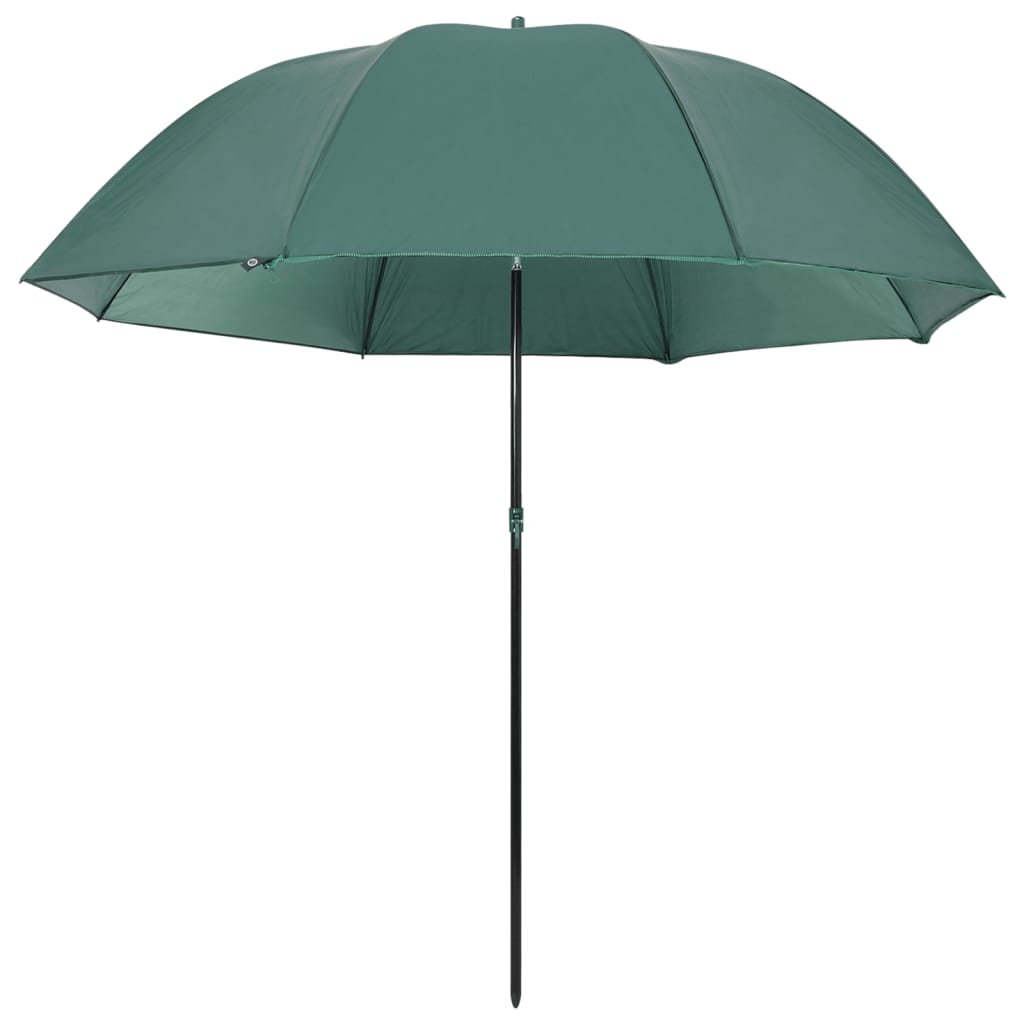 vidaXL Visparaplu 220x193 cm groen