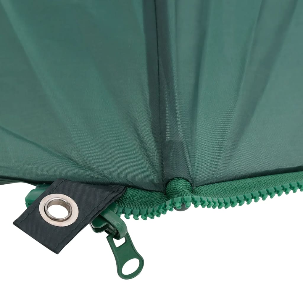 vidaXL Visparaplu 220x193 cm groen