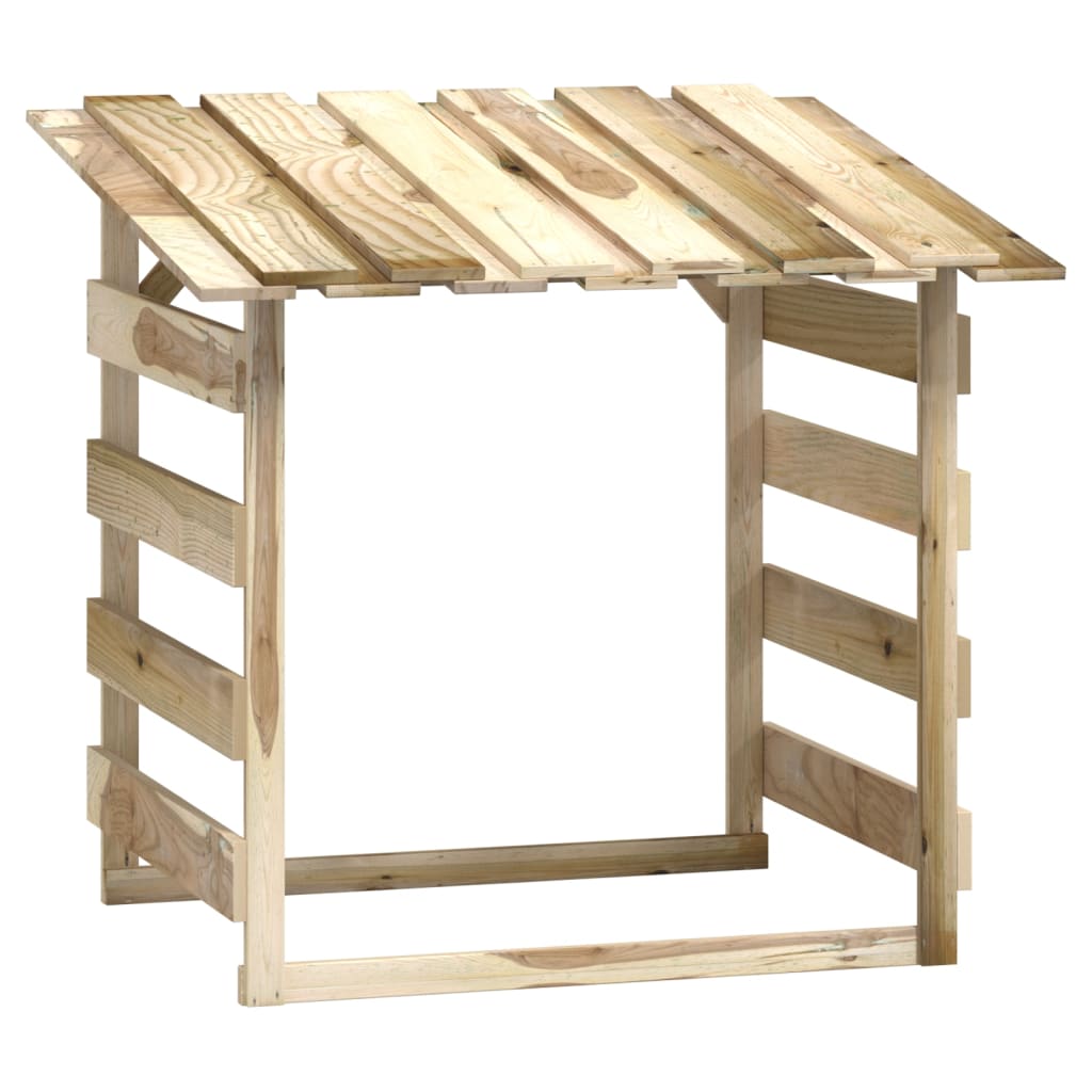 vidaXL Pergola's met dak 2 st 100x90x100 cm geïmpregneerd grenenhout