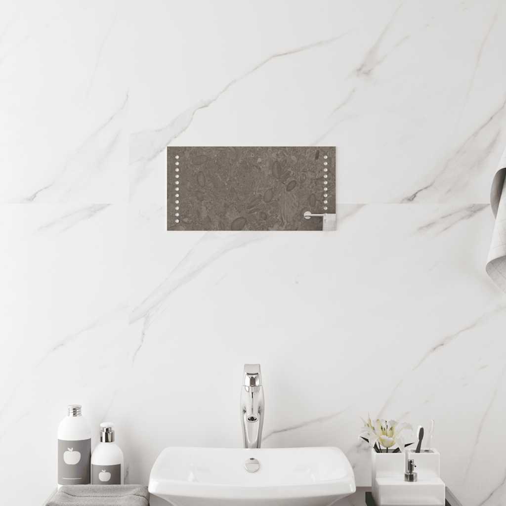 vidaXL Bathroom Mirror LED 40x20 cm