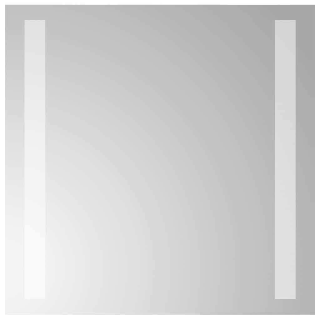 vidaXL Bathroom Mirror LED 30x30 cm