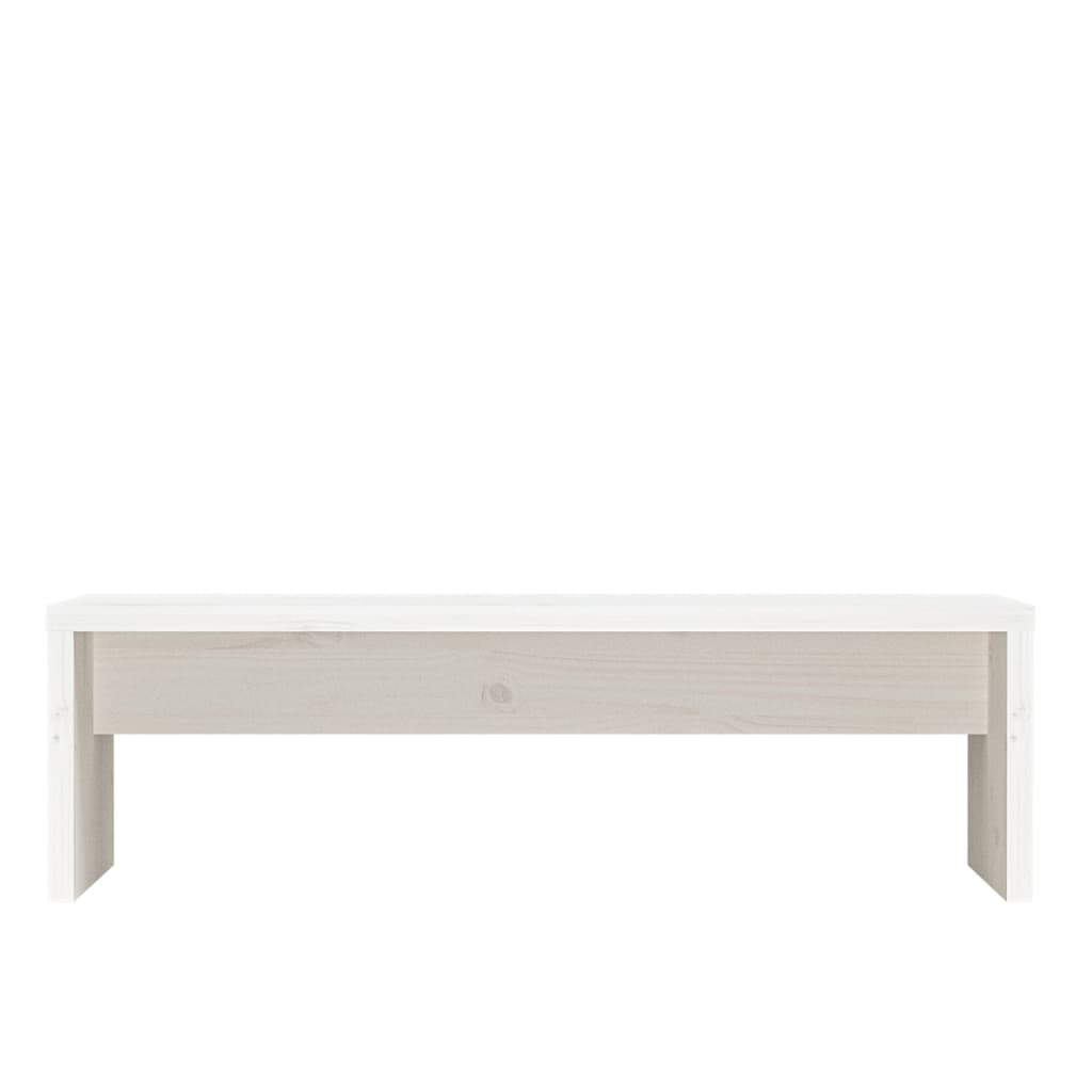 vidaXL Monitorstandaard 50x27x15 cm massief grenenhout