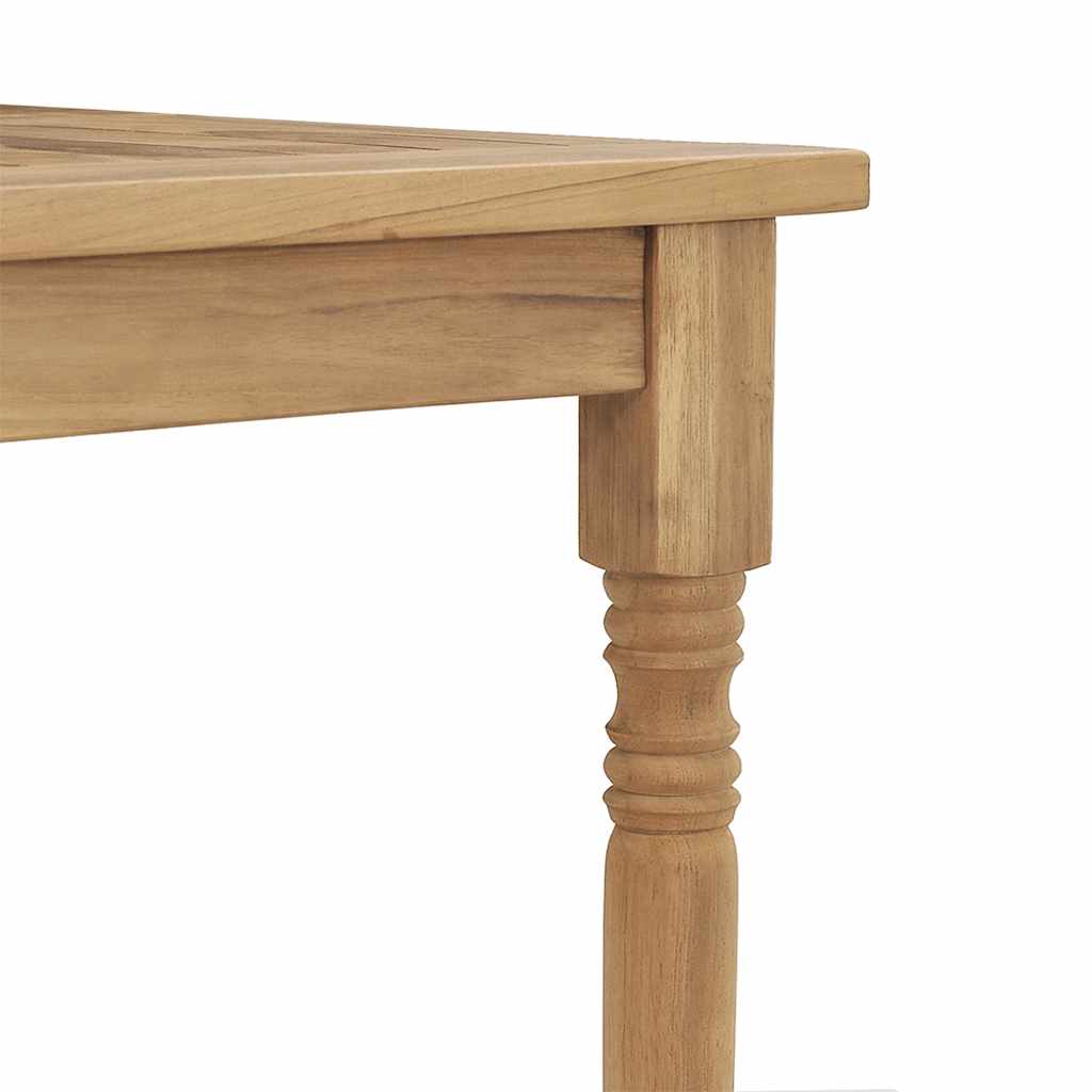 vidaXL Tafel Batavia 150x90x75 cm massief teakhout