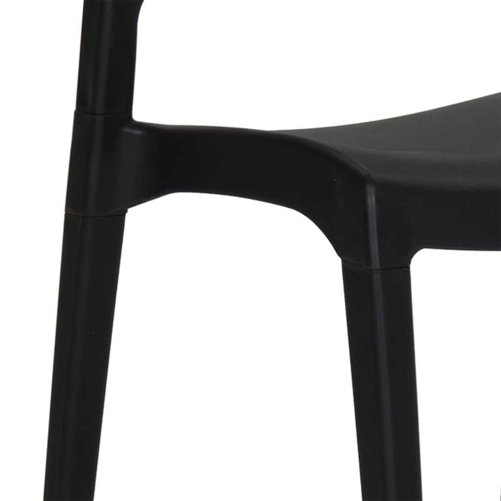 vidaXL Tuinstoelen 2 st polypropylène couleur antraciet