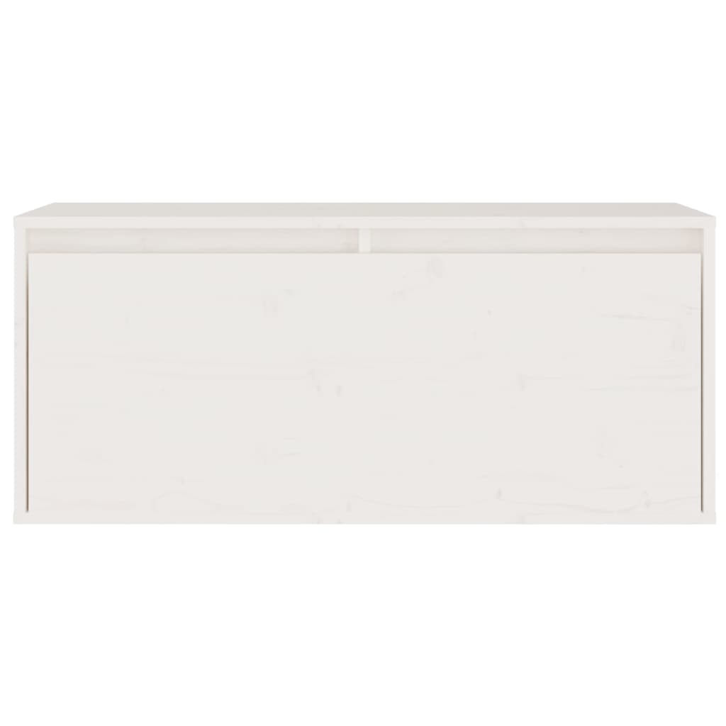 vidaXL TV Cabinets 4 pcs solid pine wood white