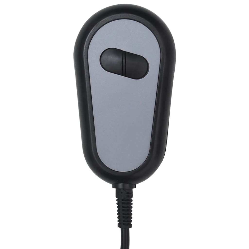 vidaXL Fauteuil elektrisch verstelbaar stof lichtgrijs