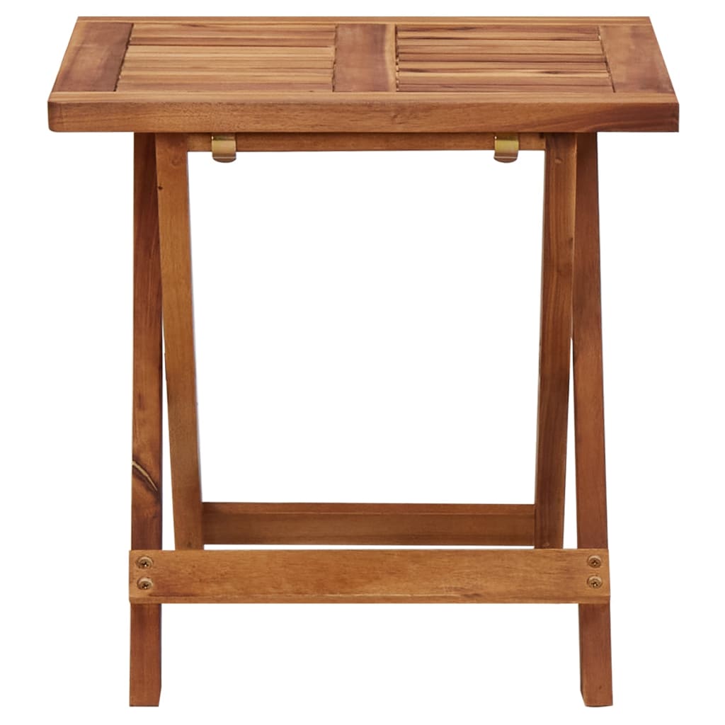 vidaXL Sun Lounger Set with Table Solid Acacia Wood