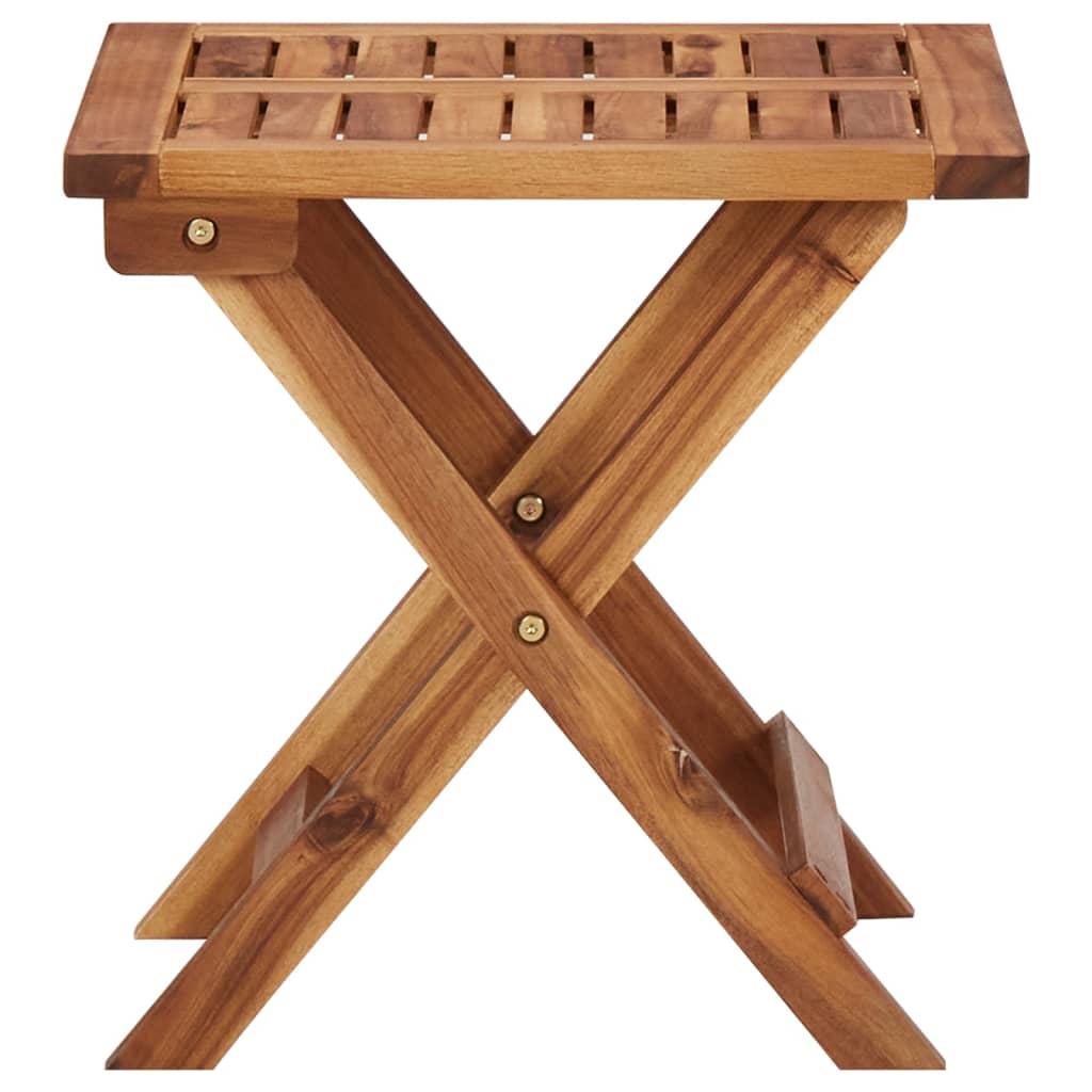 vidaXL Sun Lounger Set with Table Solid Acacia Wood