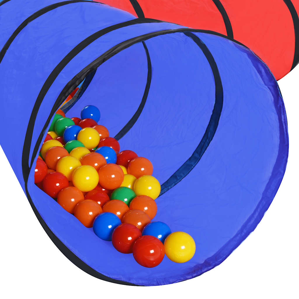 vidaXL Tunnel pour enfants avec 250 balles en plastique