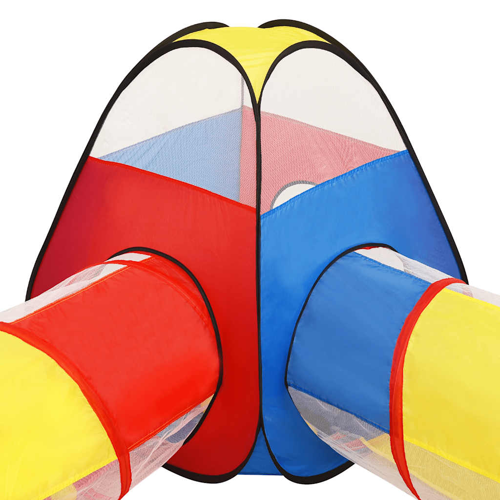 vidaXL Tente pour enfants avec 250 balles 190x264x90 cm meerkleurig