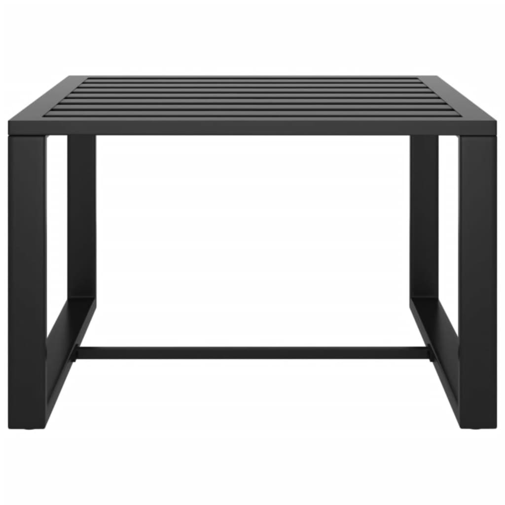 vidaXL 6-delige Loungeset met kussens aluminium antracietkleurig