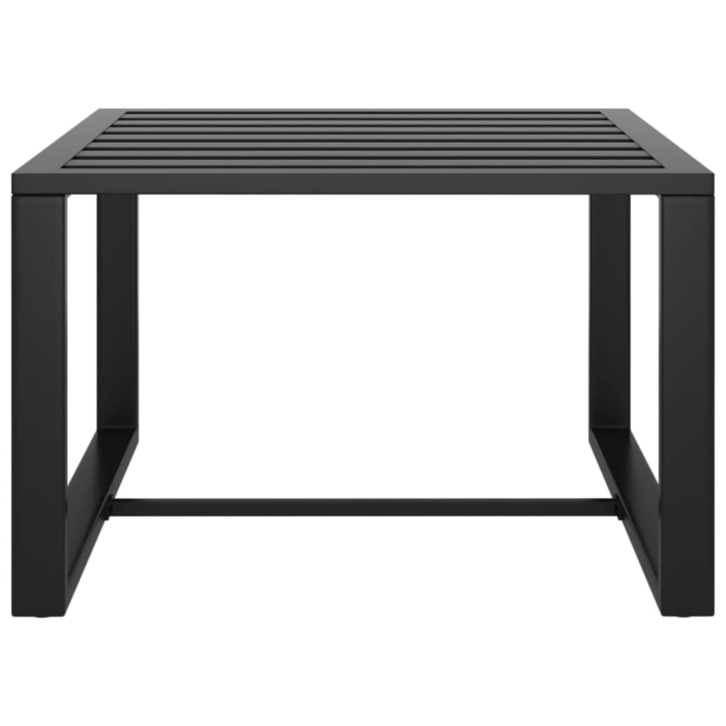 vidaXL 8-delige Loungeset met kussens aluminium antracietkleurig