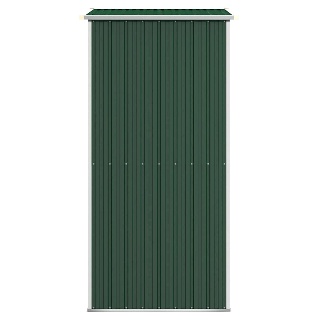 vidaXL Tuinschuur 192x108x223 cm gegalvaniseerd staal groen