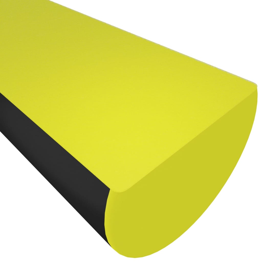 vidaXL Corner Protector 4x3x100 cm PU Yellow and Black