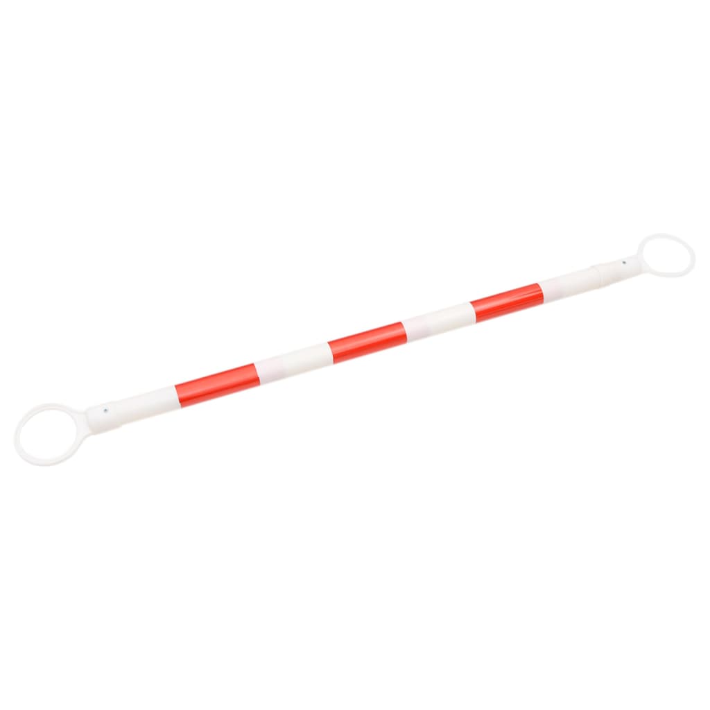 vidaXL Collapsible Pylon Poles 116-197 cm Plastic 2 pcs
