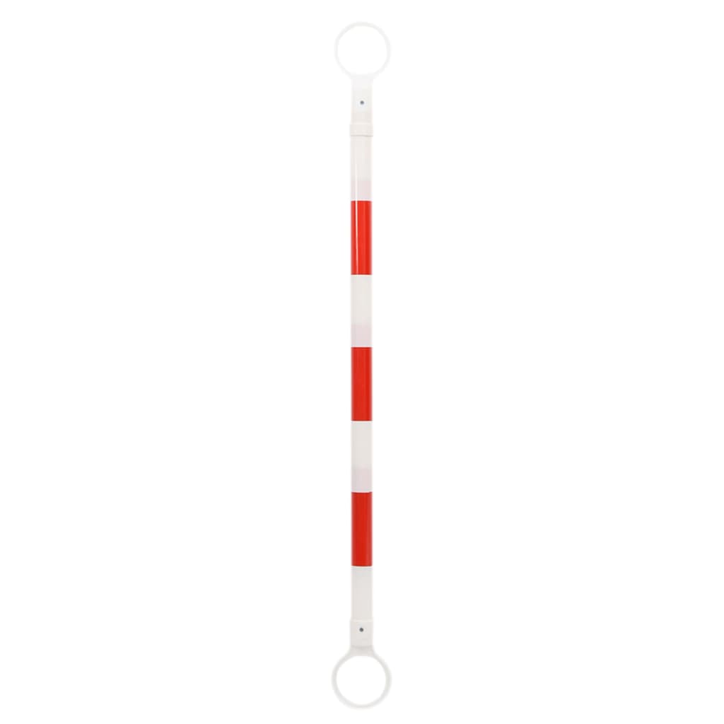 vidaXL Collapsible Pylon Poles 116-197 cm Plastic 2 pcs