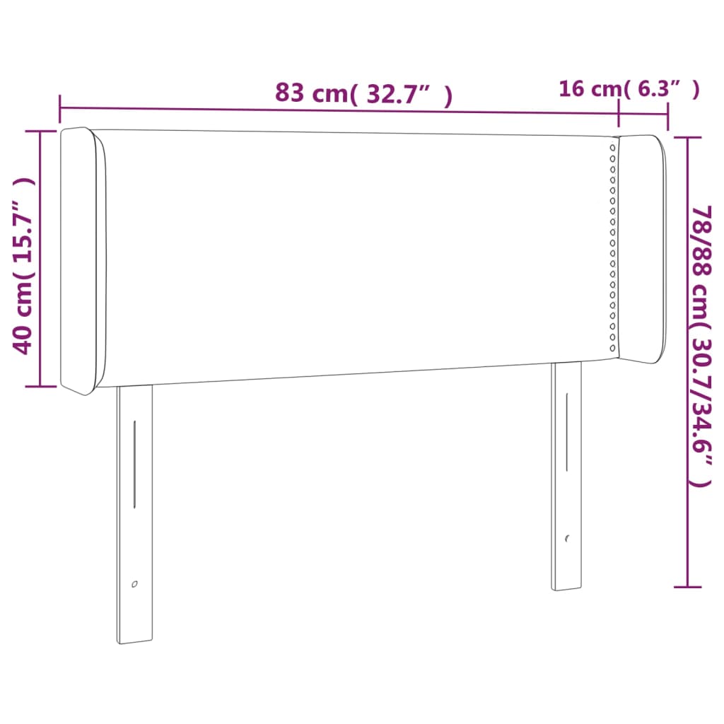 vidaXL Bord de toit avec randen 83x16x78/88 cm plaques de lumière