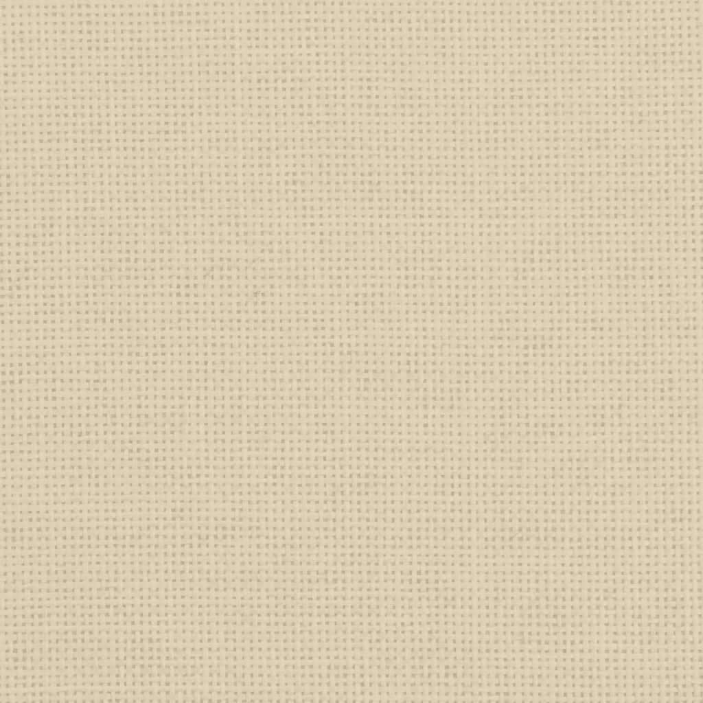 vidaXL Kinderbank 70x40x24 cm stof crèmekleurig
