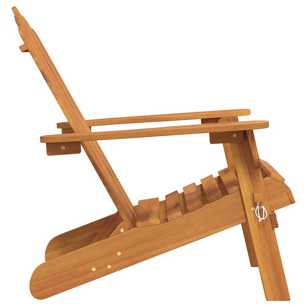 vidaXL Adirondack Garden Chairs 2 pcs Solid Acacia Wood