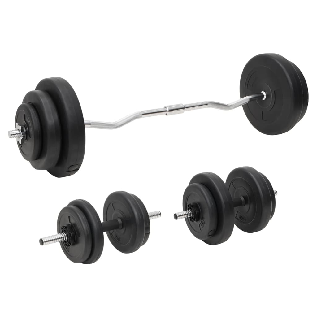 vidaXL Dumbbell Set with Weights 60 kg