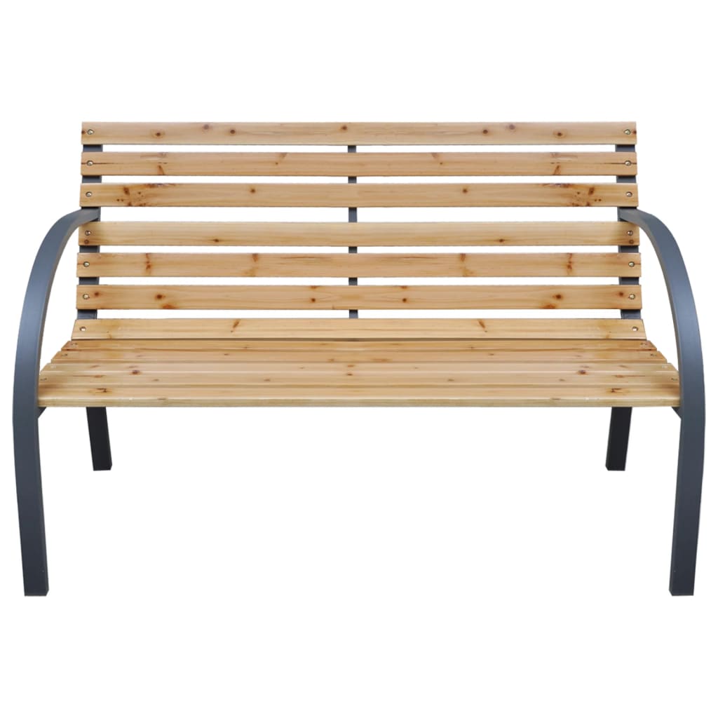 vidaXL Tuinbank 112 cm massief vurenhout