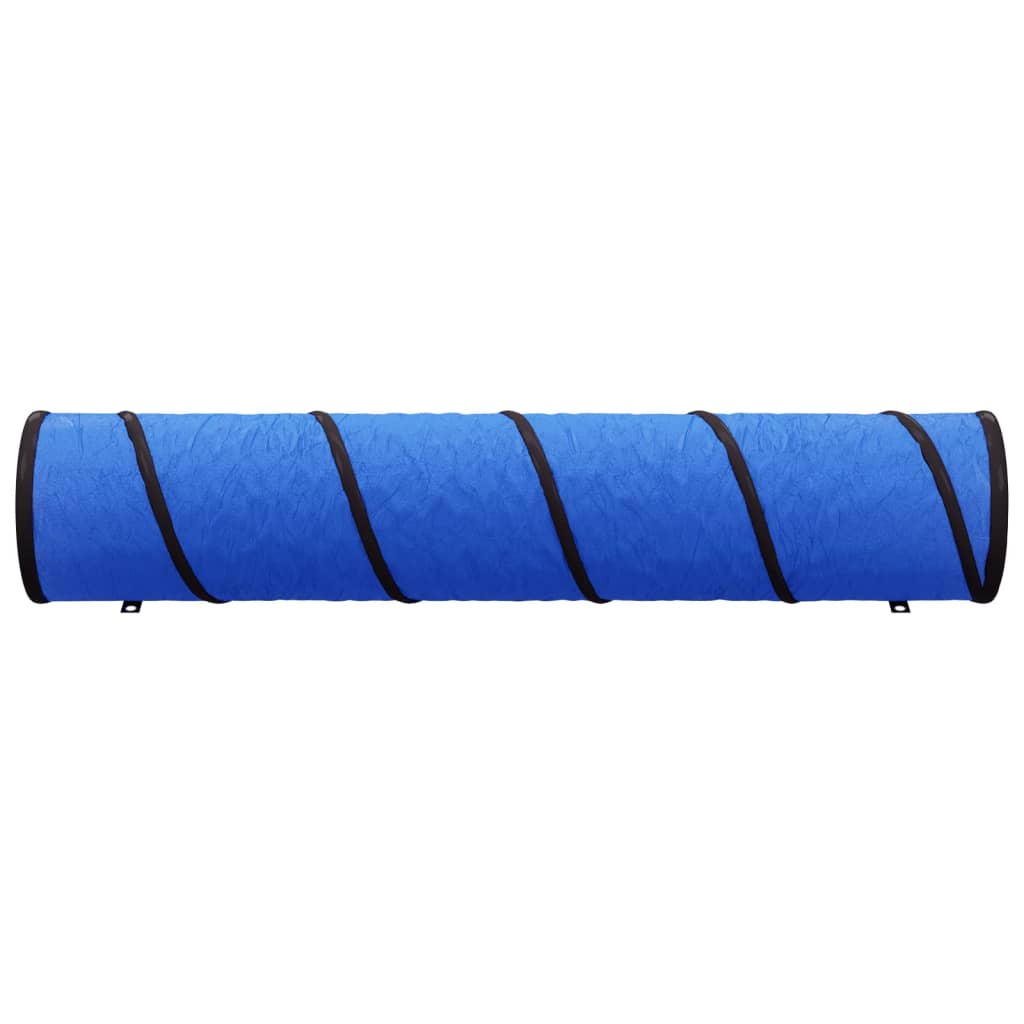 vidaXL Hondentunnel Ø 40 x 200 cm polyester blauw