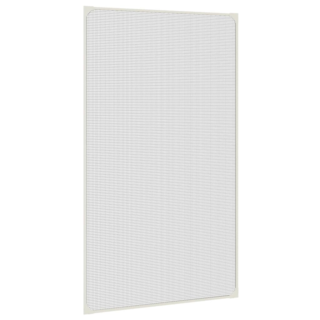 vidaXL Magnetic Fly Screen for Windows 80x140 cm White