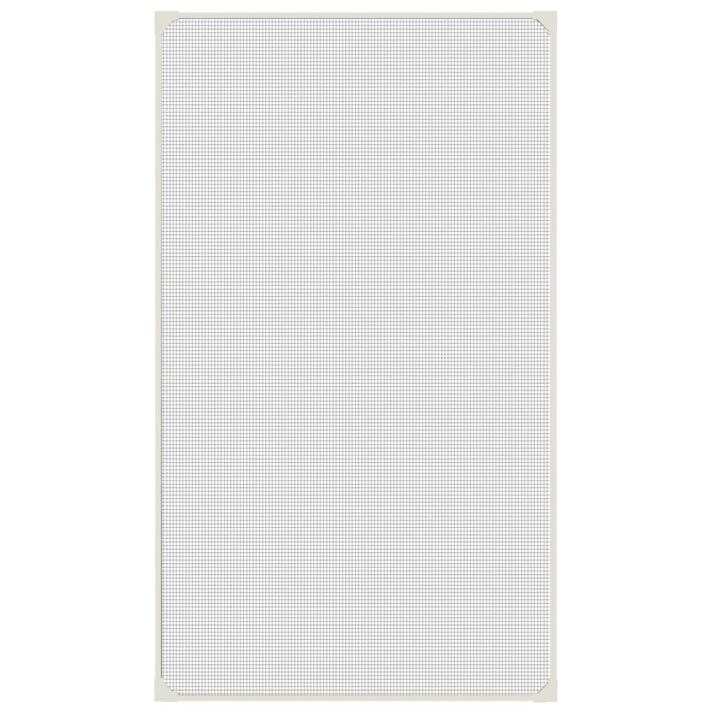 vidaXL Magnetic Fly Screen for Windows 80x140 cm White